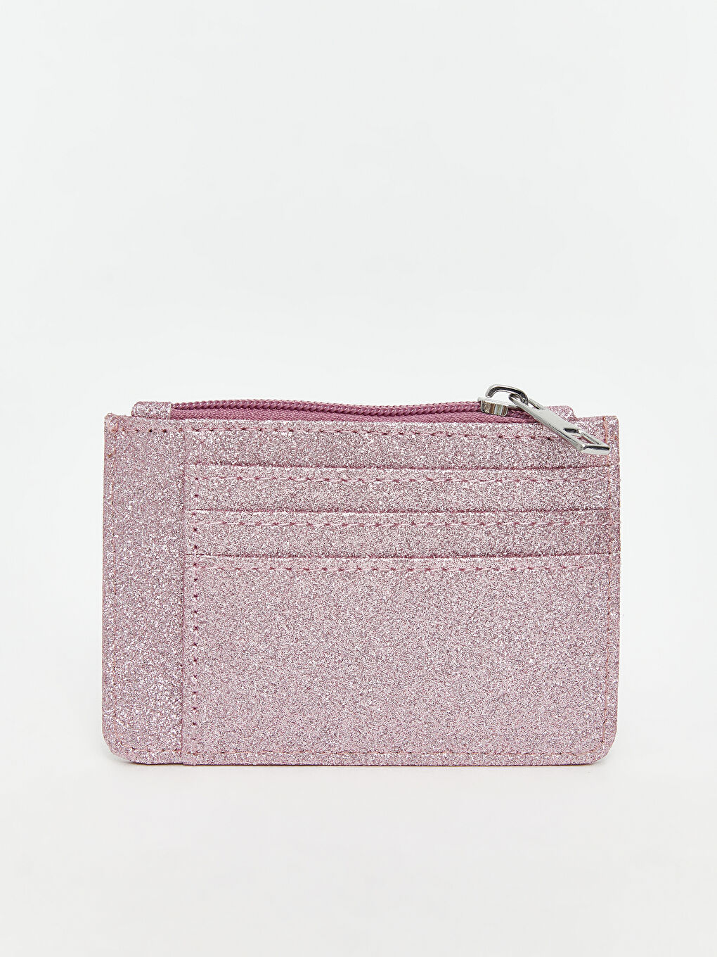 Pembe Fermuarlı Kadın Kartlık