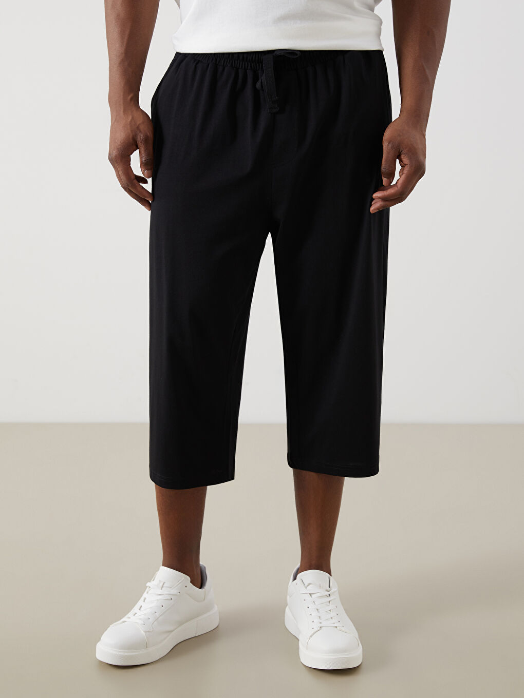 Standard Fit Men's Pyjama Bottom Shorts -S5RQ78Z8-CVL