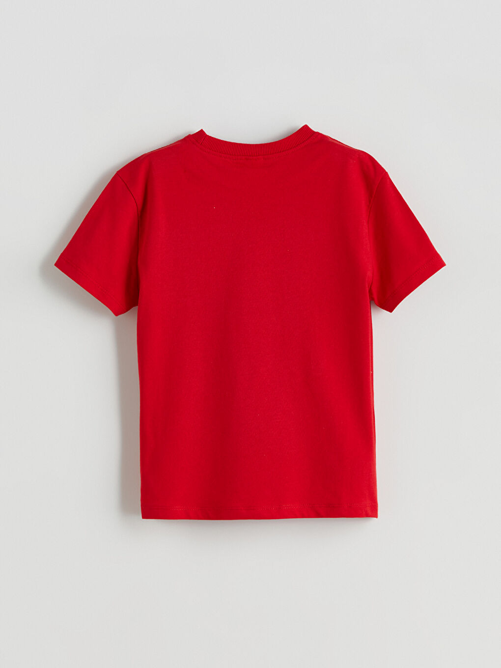 Kırmızı Bisiklet Yaka Baskılı Erkek Çocuk Tişört 2'li-3