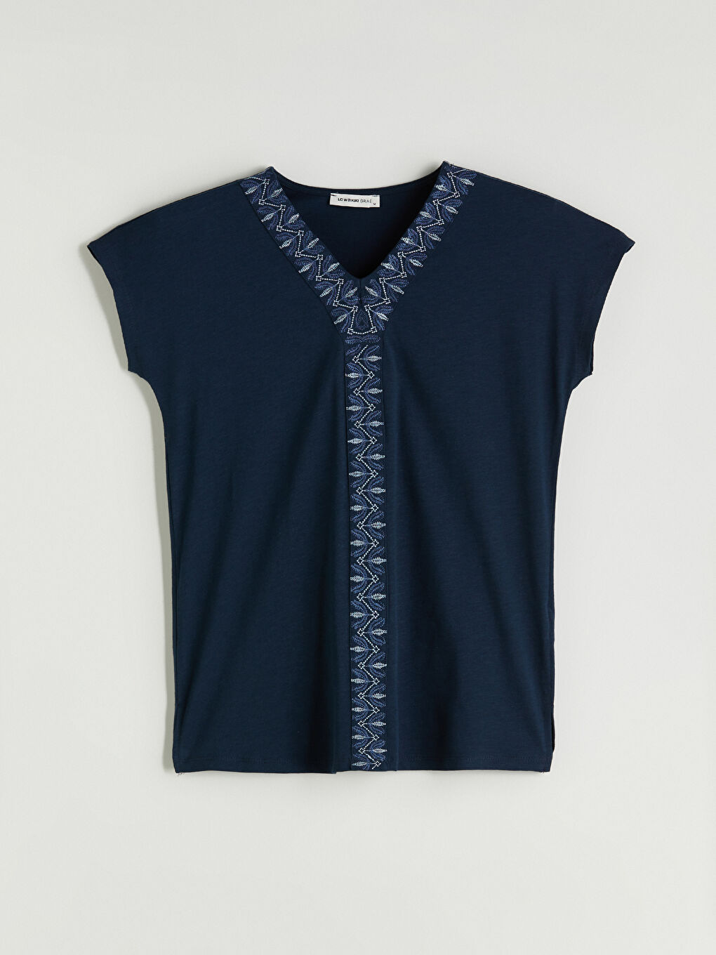 LCW Grace Woman NAVY Blouse -S5RR13Z8-E1J