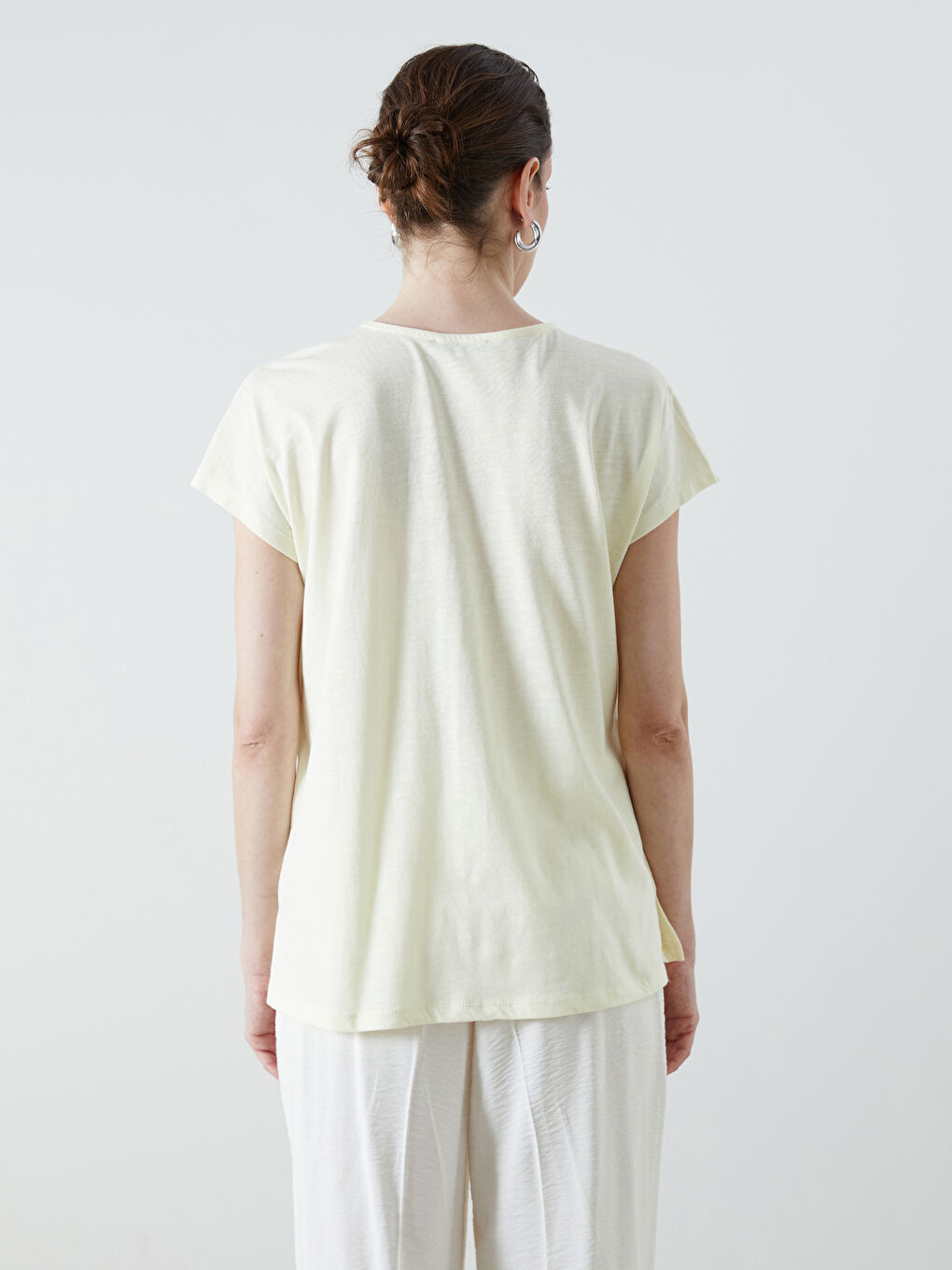 LCW Grace Woman YELLOW Blouse -S5RR13Z8-FDQ