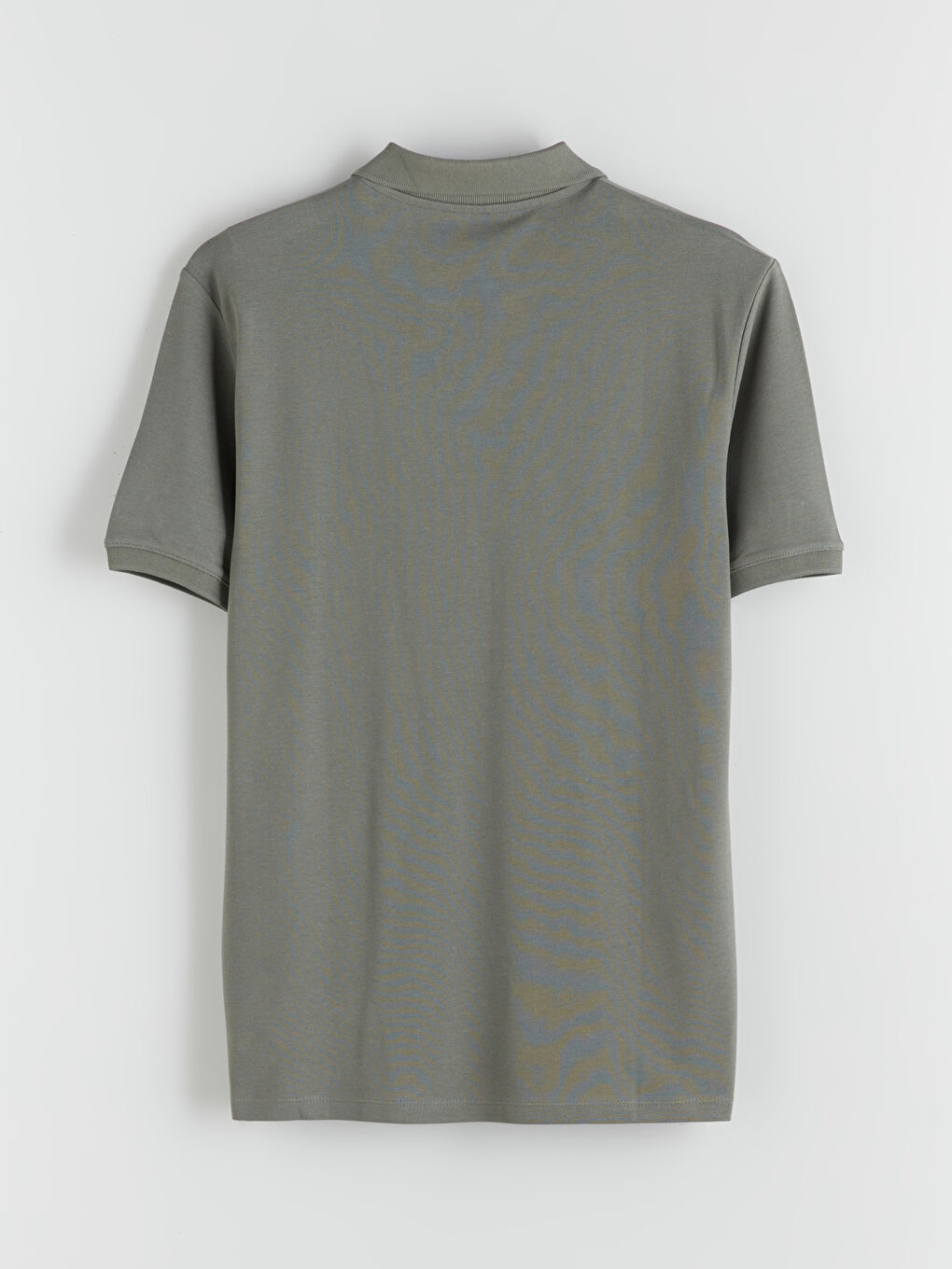 Haki Polo Yaka Pike Erkek Tişört-5