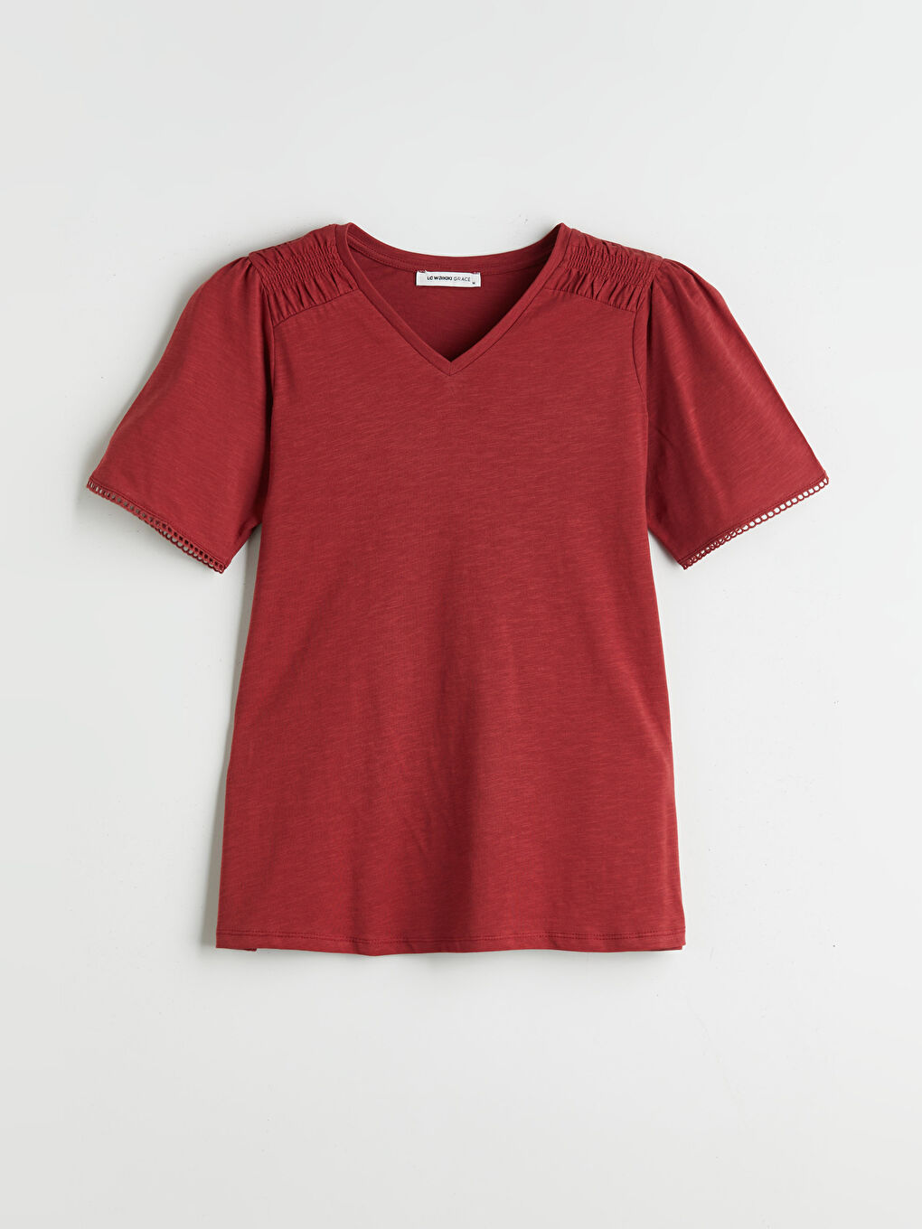 LCW Grace Woman ORANGE T-Shirt -S5RR25Z8-KCN