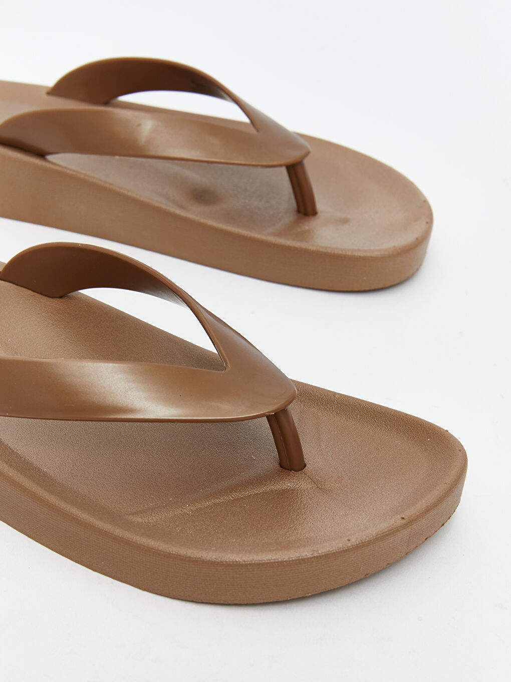 Bej Simli Parmak Arası Terlik-4