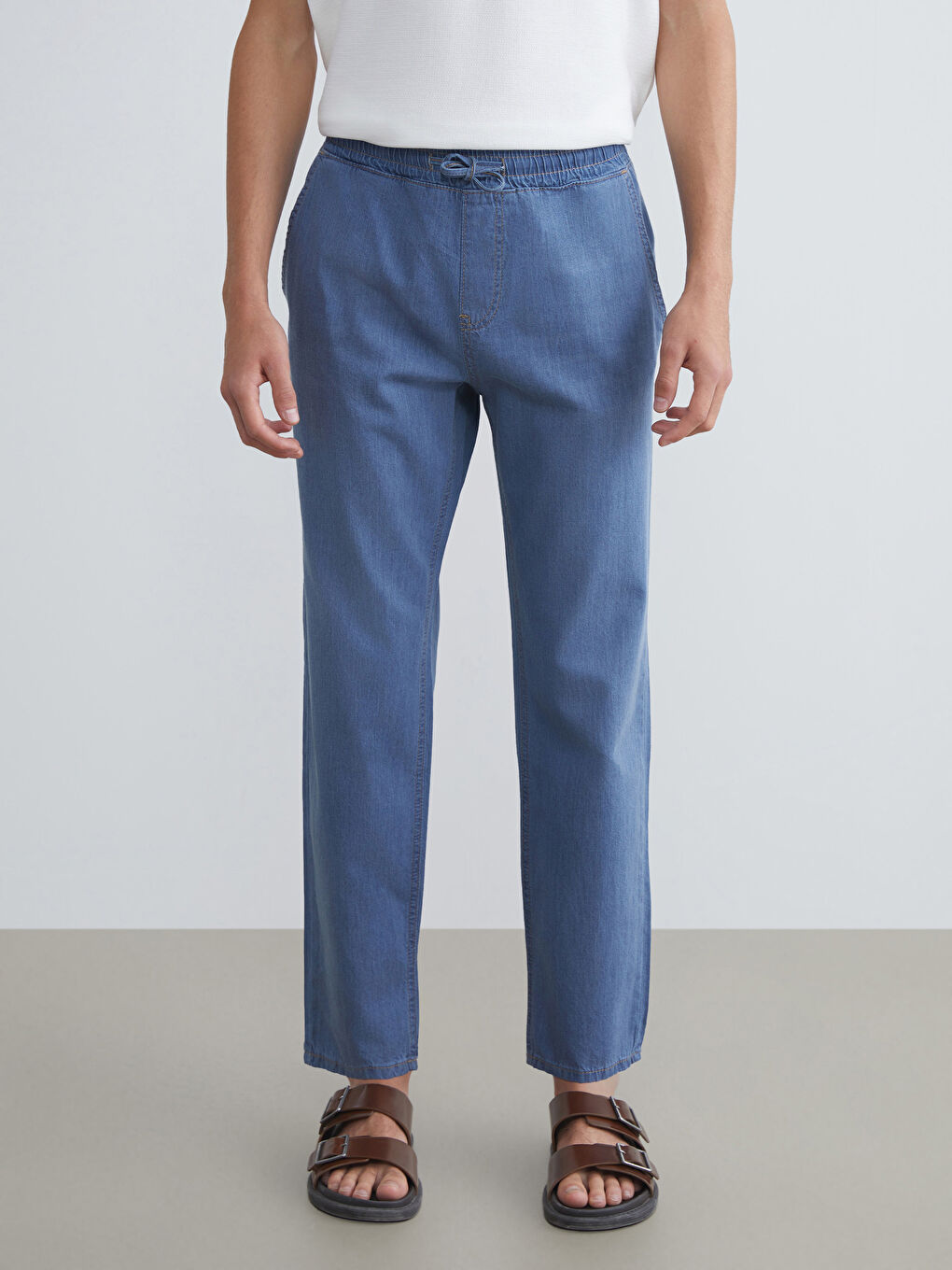 İndigo 700 Straight Fit Erkek Jean Pantolon-1