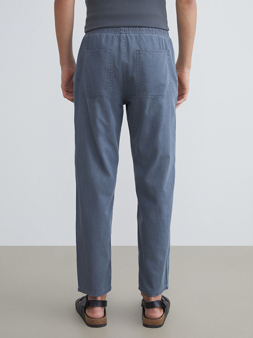 İndigo Loose Fit Erkek Jean Pantolon-3