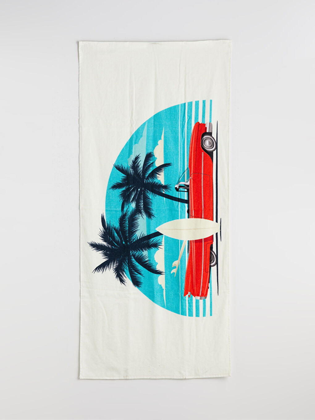LCW ACCESSORIES Printed Men's Beach Towel 70x150 cm -S5RR73Z8-T89