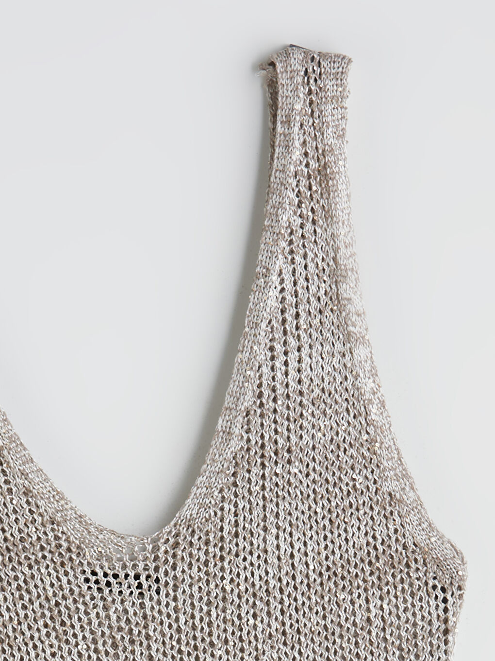 V-Neck Hole-Knitted Beach Dress -S5RR77Z8-ELJ