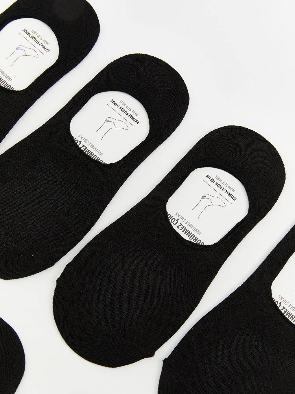 Siyah Erkek Babet Çorap 7'li-1