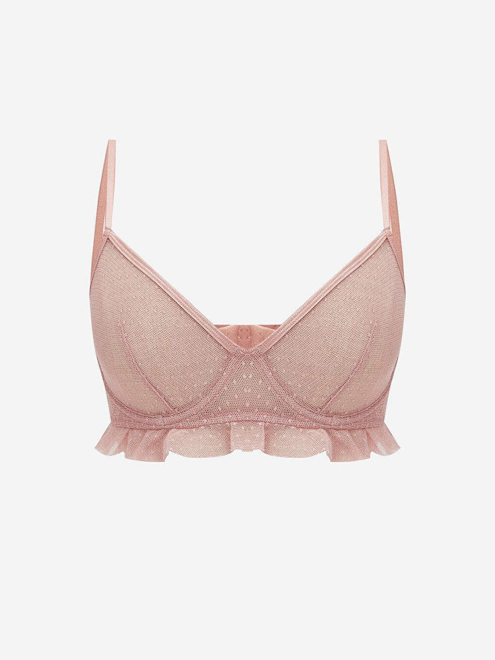 Wired Non-Padded Patterned Fancy Bra -S5RS05Z8-14N