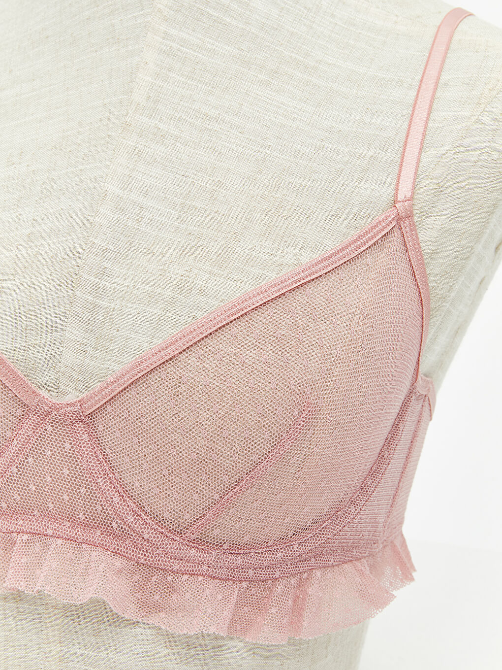Wired Non-Padded Patterned Fancy Bra -S5RS05Z8-14N