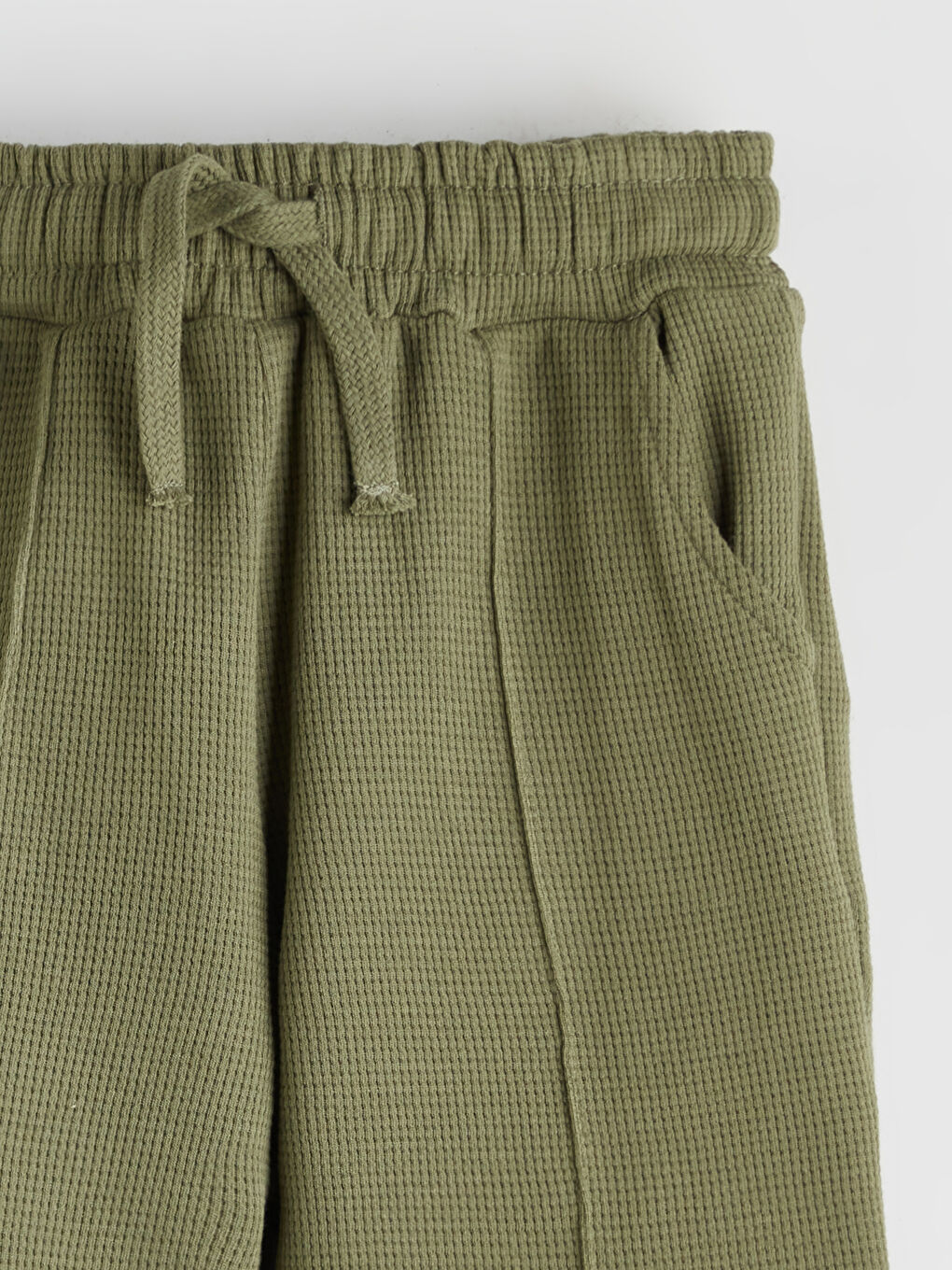 Haki Basic Erkek Çocuk Şort-1