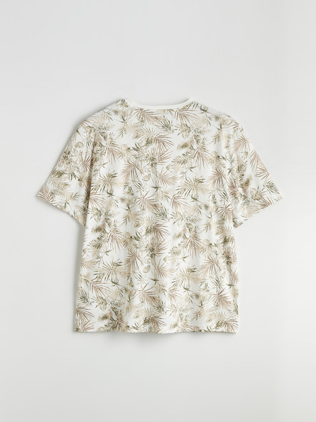 LCWAIKIKI Classic Crew Neck Floral Men's T-Shirt -W5JJ61Z8-LRA