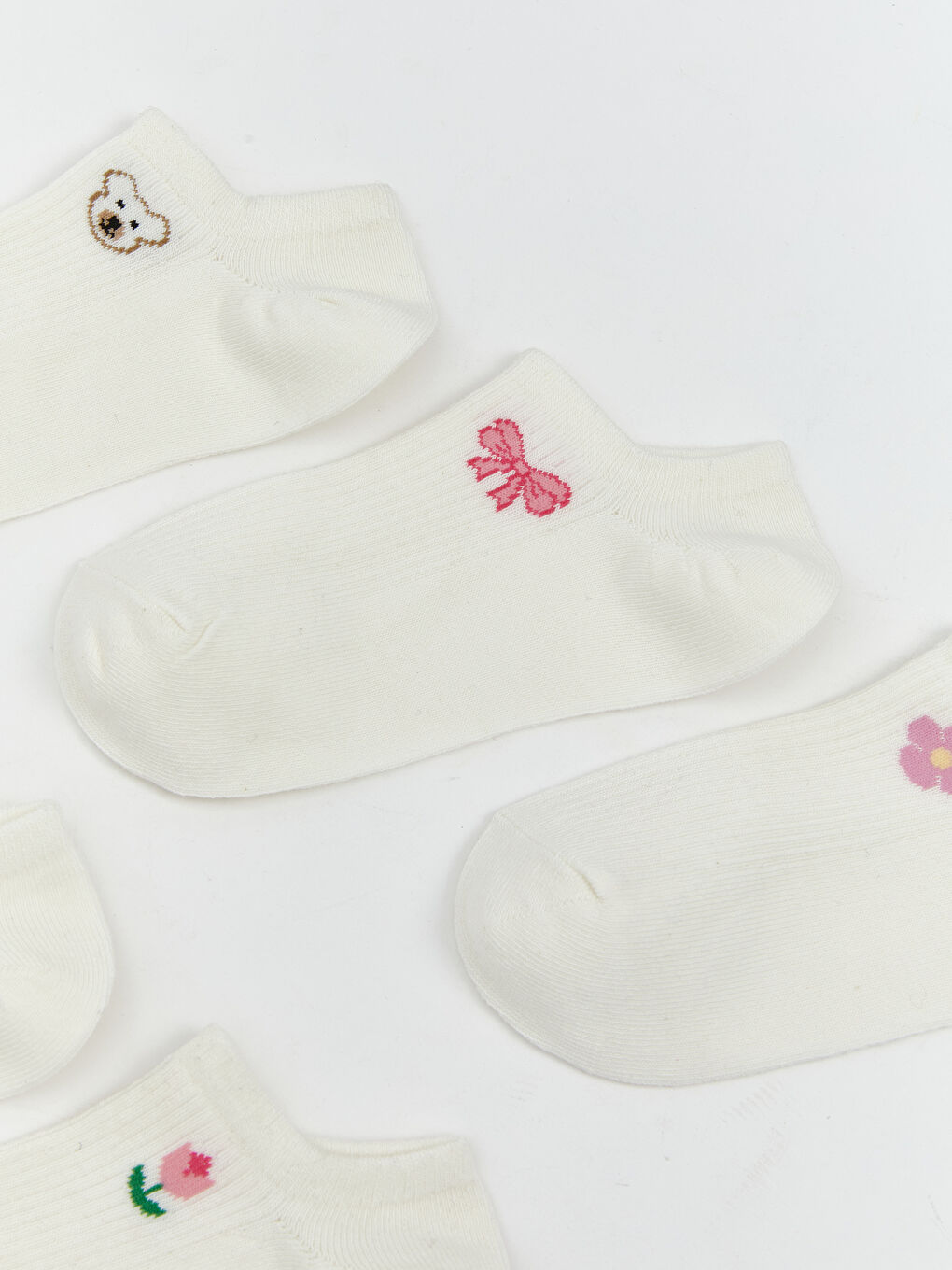 Printed Women's Trainer Socks 5 Pack -S5RS20Z8-FDU