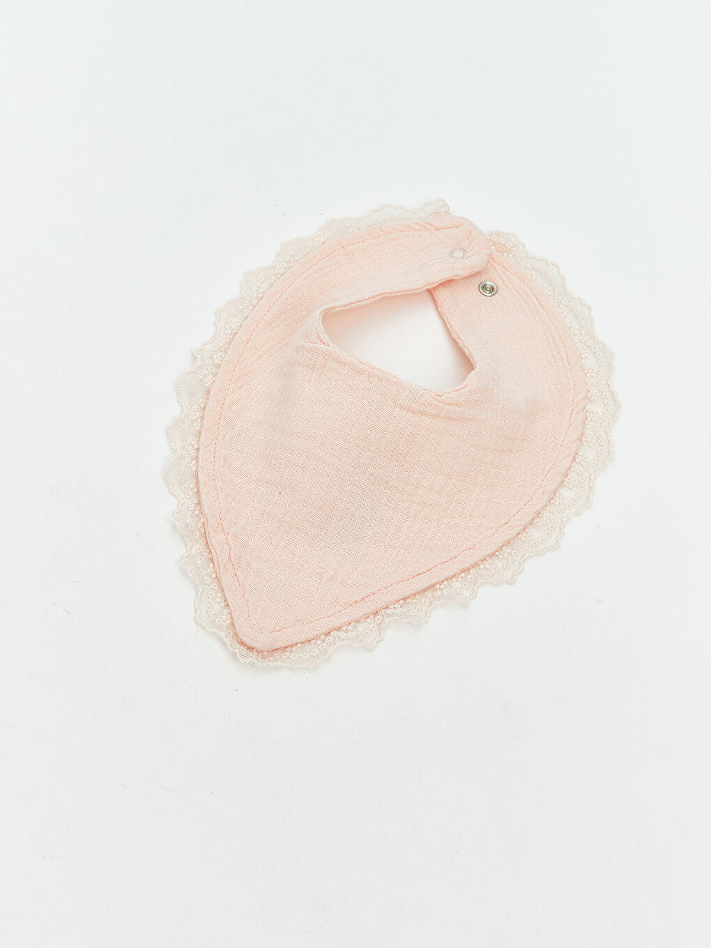 Çıt Çıt Kapamalı Kız Bebek Mama Önlüğü-1