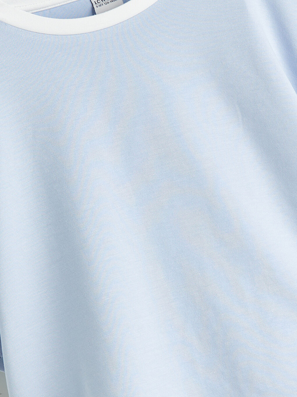 Mavi Bisiklet Yaka Kız Çocuk Tişört-2