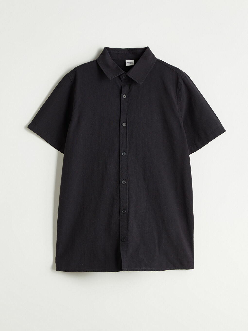 LCW Kids Basic Short Sleeve Boys' Shirt -S5RS67Z4-RQL
