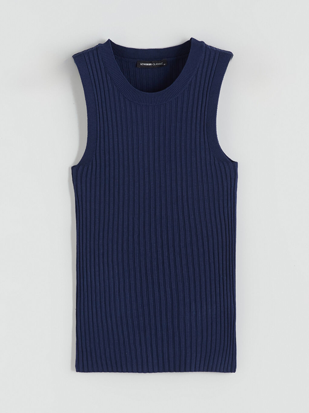 LCWAIKIKI Classic Crew Neck Women's Knitwear Tank Top -S5RT06Z8-E1J