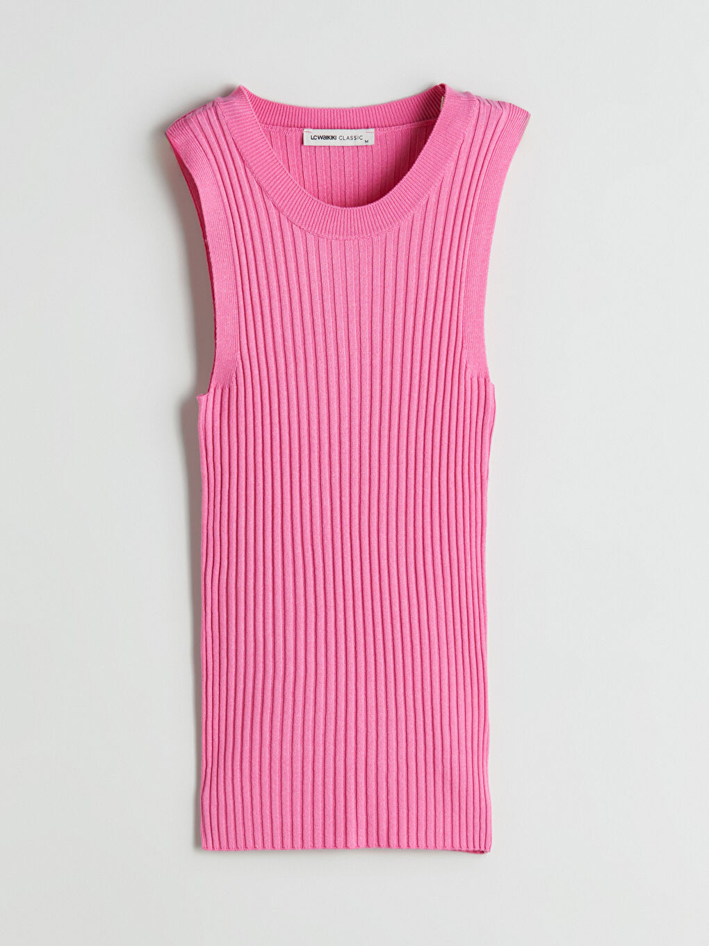 LCWAIKIKI Classic Crew Neck Women's Knitwear Tank Top -S5RT06Z8-CS3