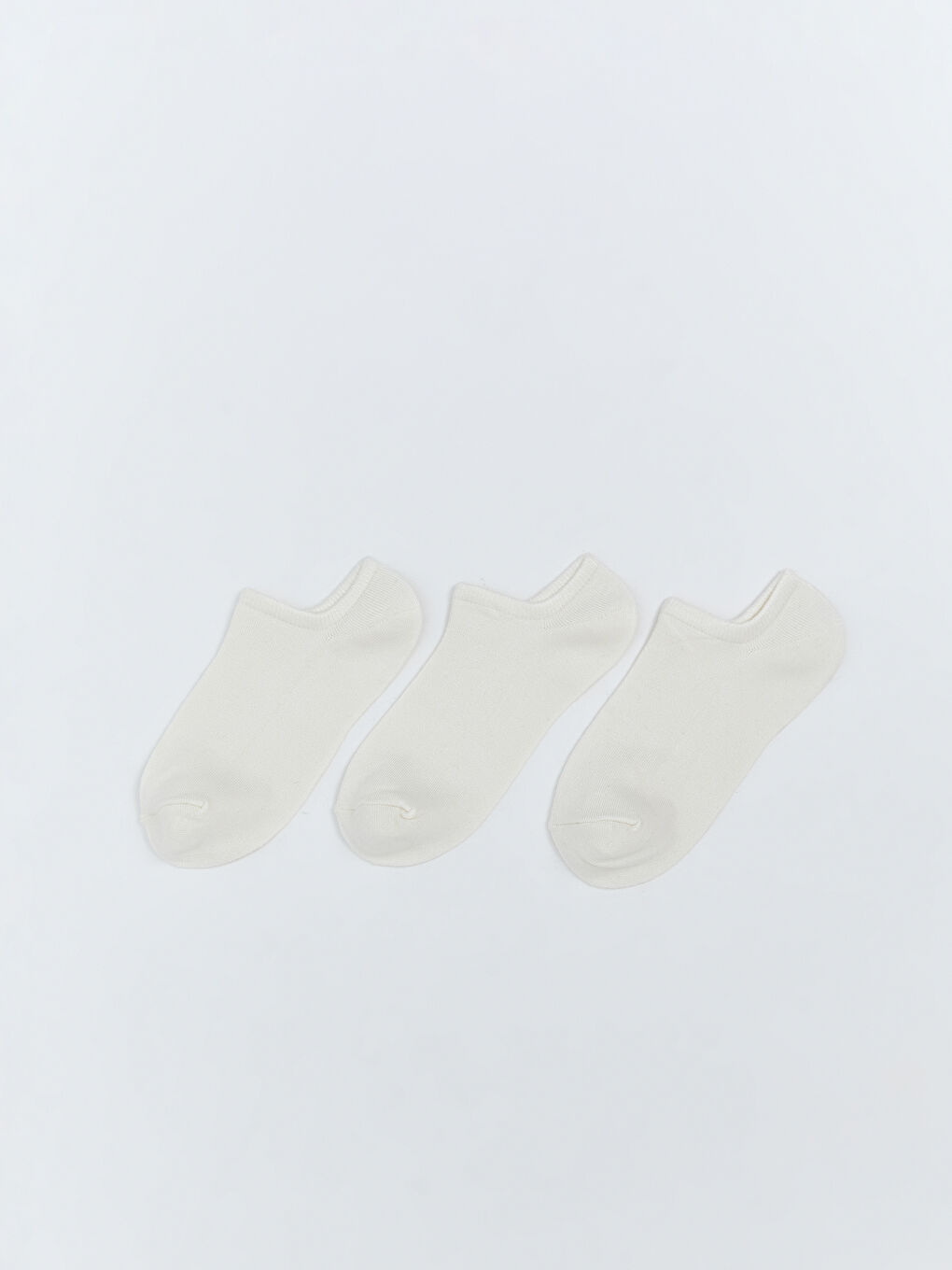 Women's Plain Trainer Socks 3-pack -S5RT09Z8-J1F