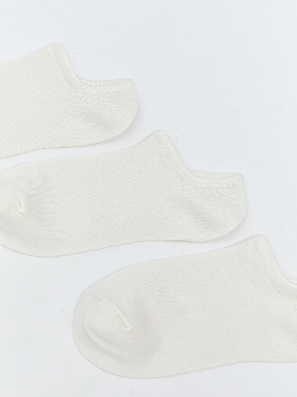 Women's Plain Trainer Socks 3-pack -S5RT09Z8-J1F