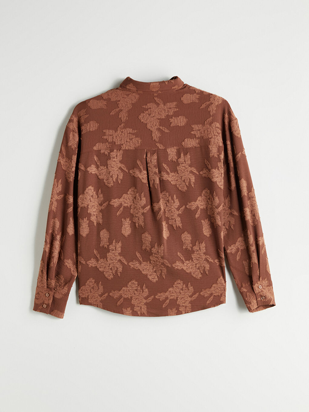 LCW Vision Woman BROWN Shirt -S5RT44Z8-D2N