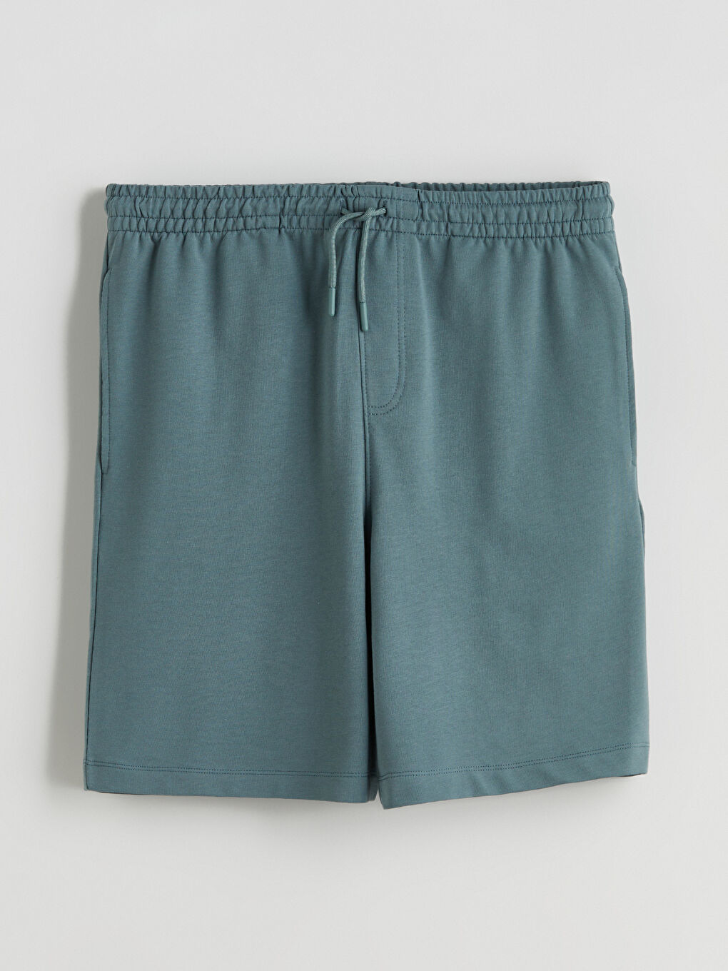 Yeşil Standart Kalıp Erkek Şort-4