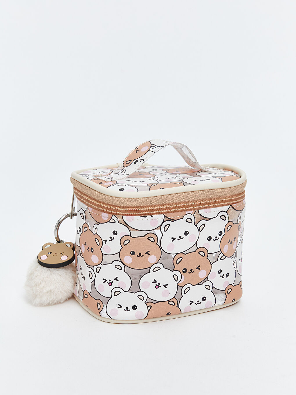 Baskılı Kız Çocuk Makyaj Çantası