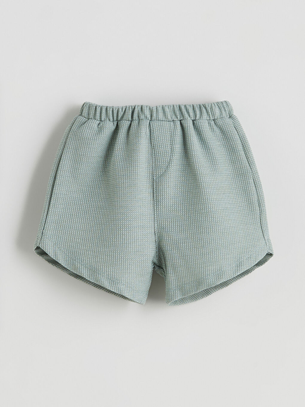 Ekru Baskılı Erkek Bebek Tişört ve Şort 2'li-4