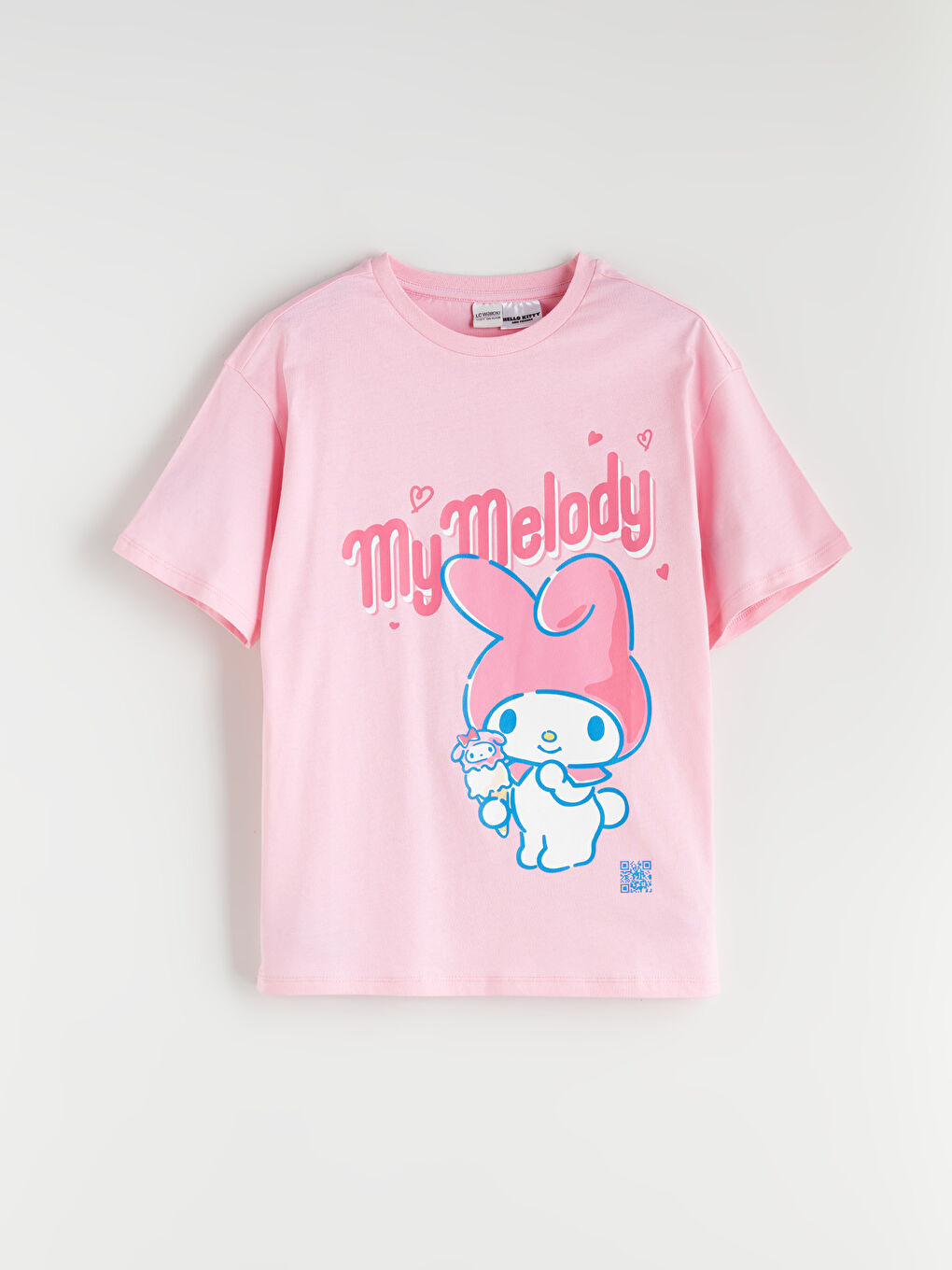 LCW Kids Crew Neck My Melody Printed Girls' T-Shirt -S5RT61Z4-GA5