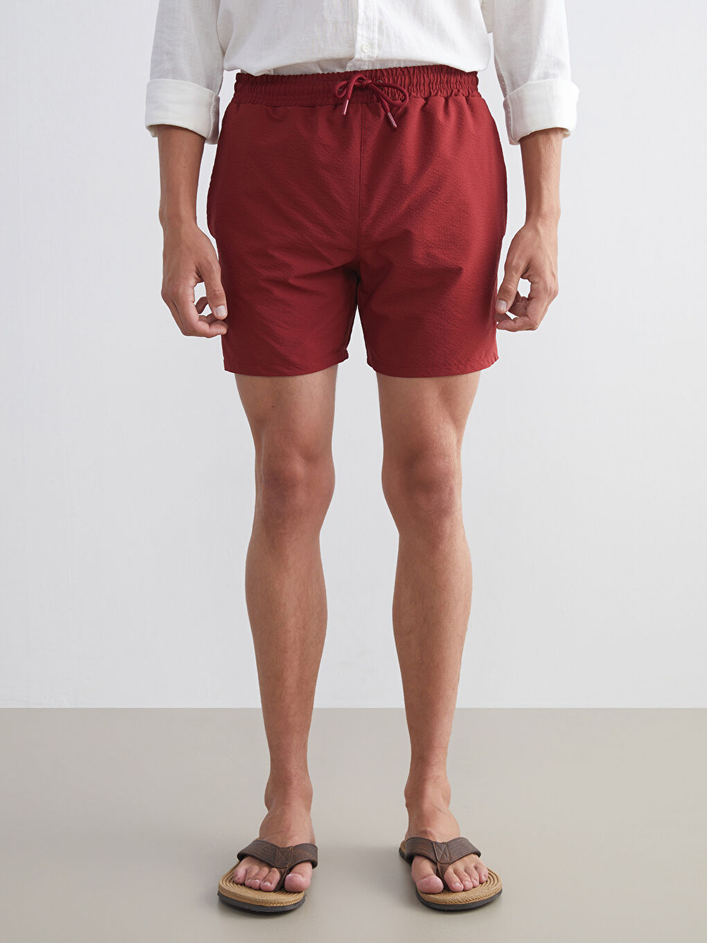 LCW SWIMWEAR Short Length Men's Swimming Shorts -S5RT67Z8-ZTX