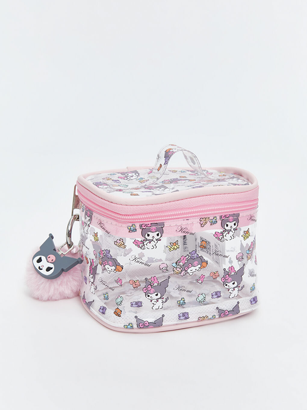 Kuromi Printed Girls' Makeup Bag-1