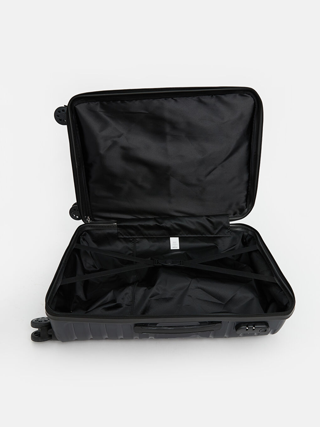 Antrasit Kilit Detaylı Küçük Boy Valiz-2