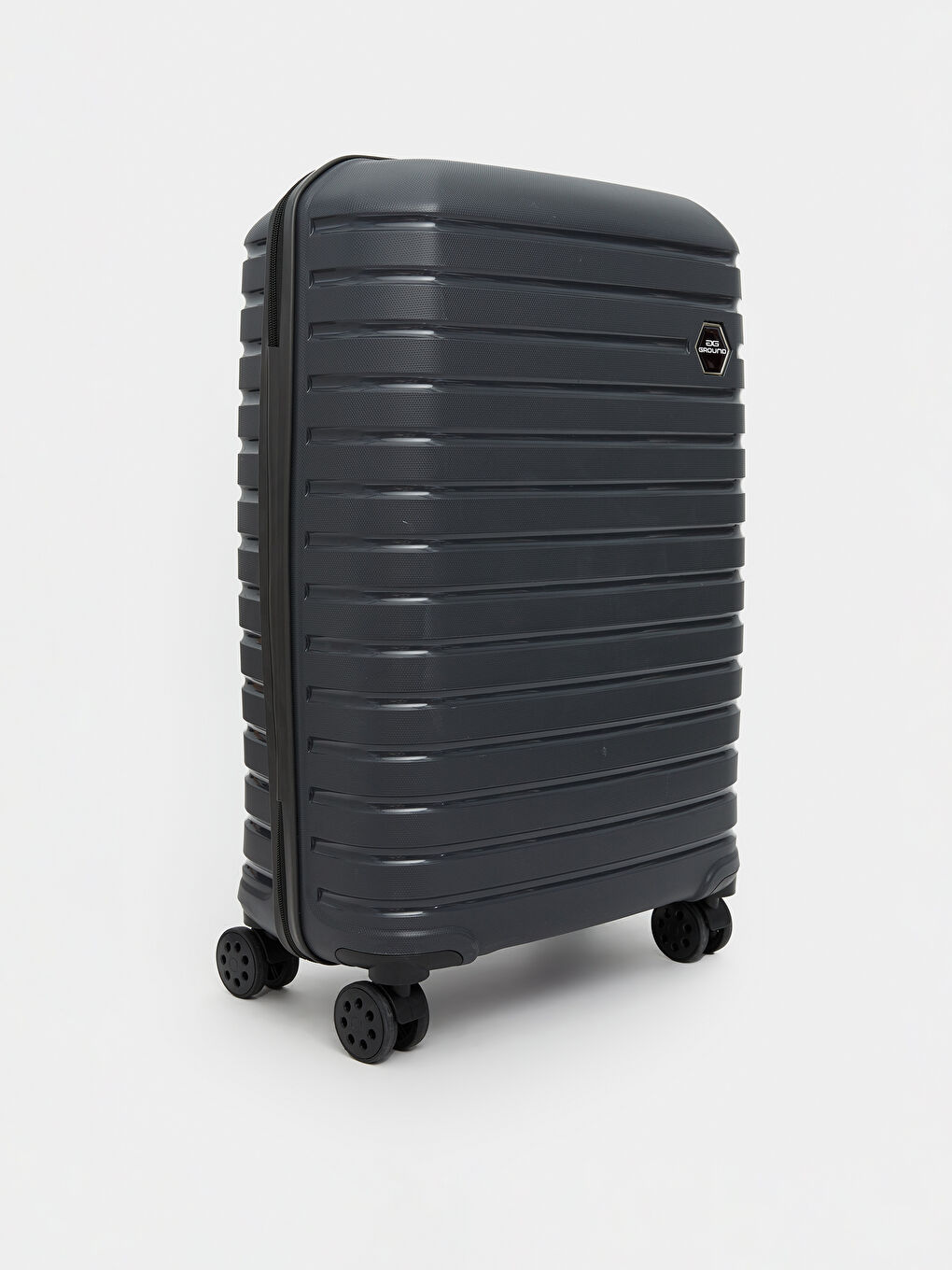 Antrasit Kilit Detaylı Büyük Boy Valiz