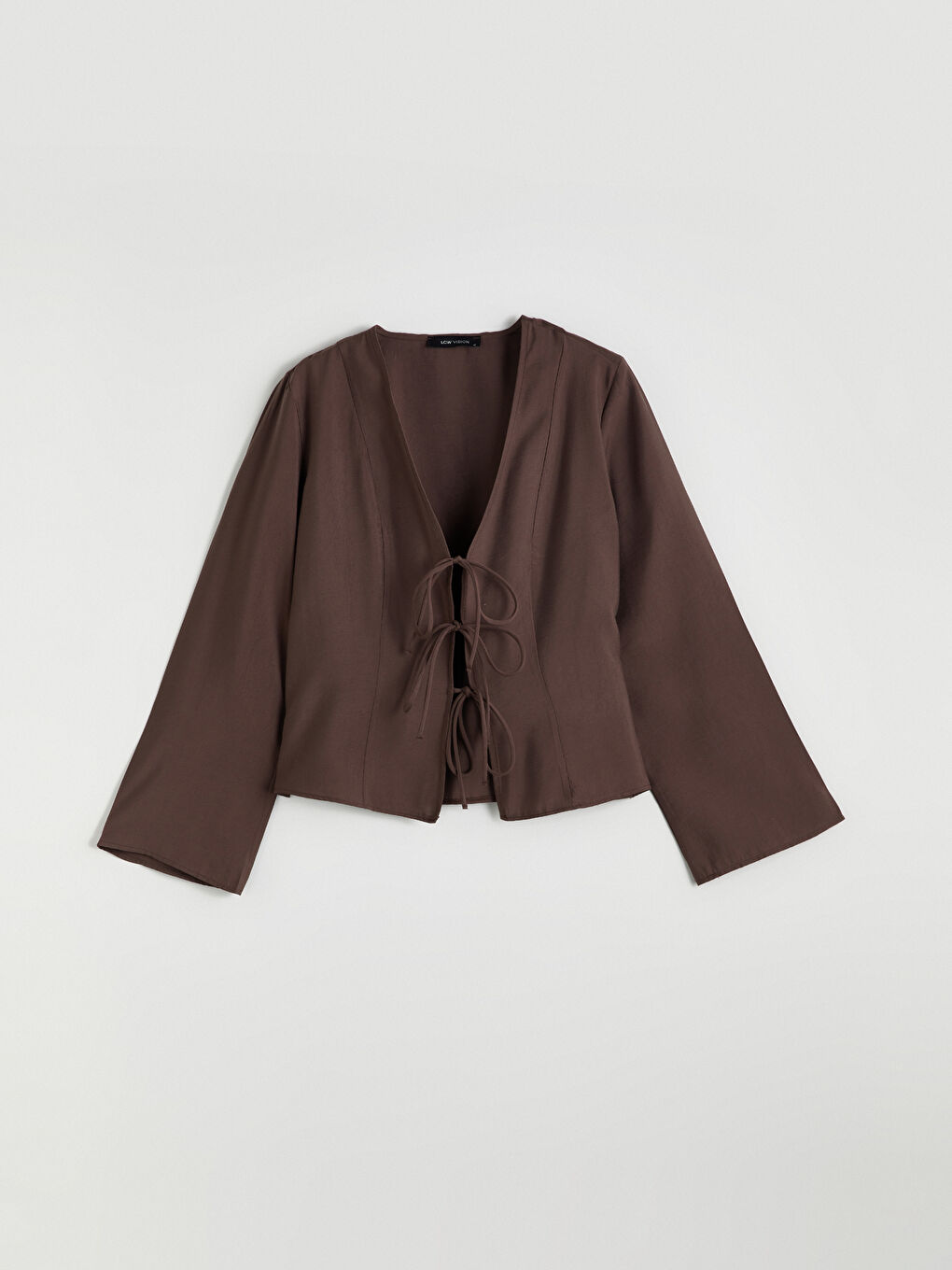 LCW Vision Woman BROWN Blouse -S5RU73Z8-D2N