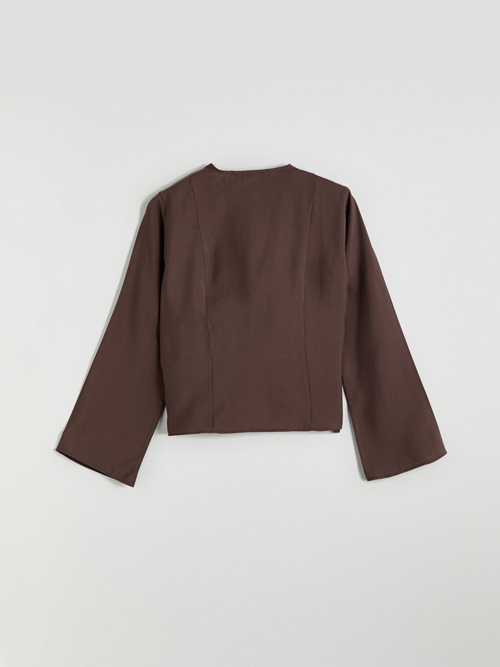 LCW Vision Woman BROWN Blouse -S5RU73Z8-D2N