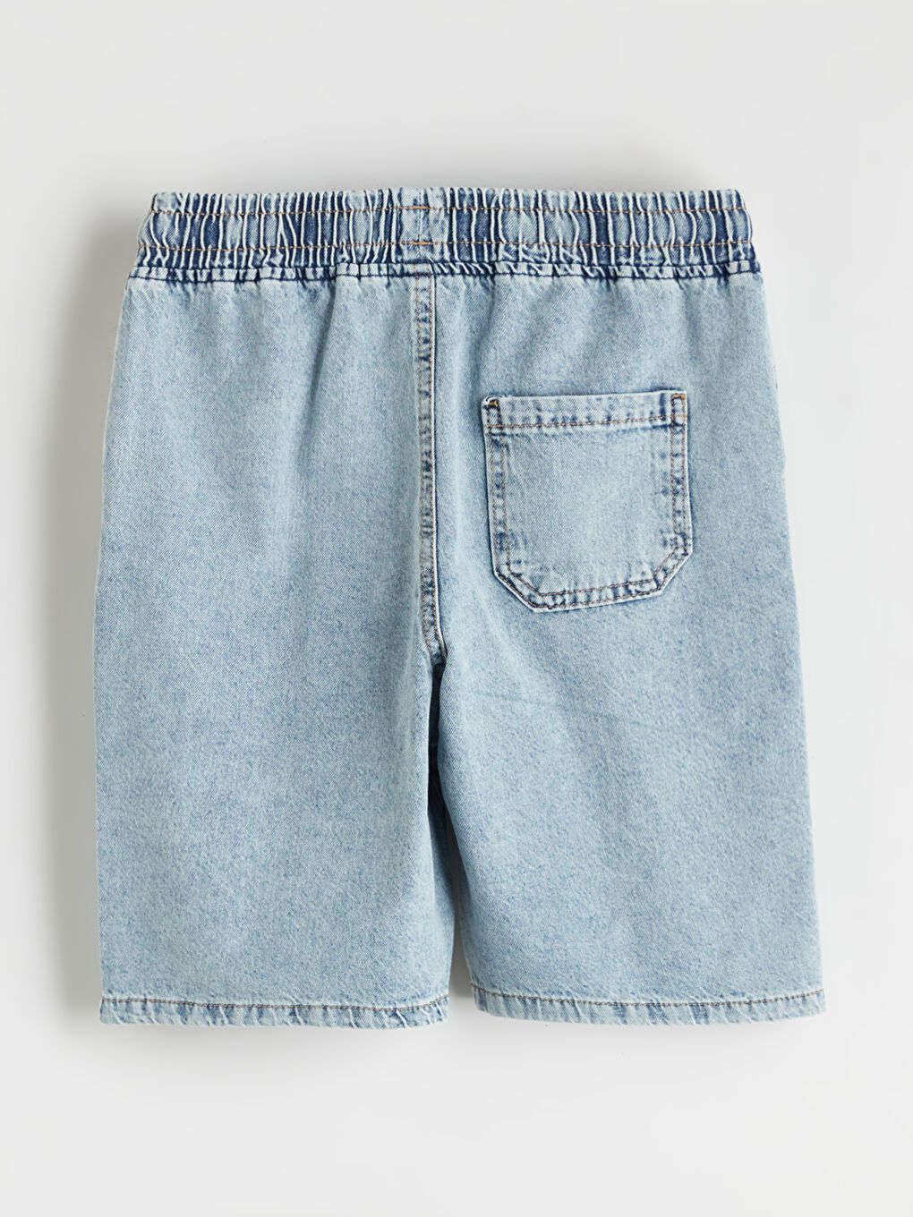 LCW Kids Boys' Elastic Waist Denim Shorts -S5RU85Z4-311