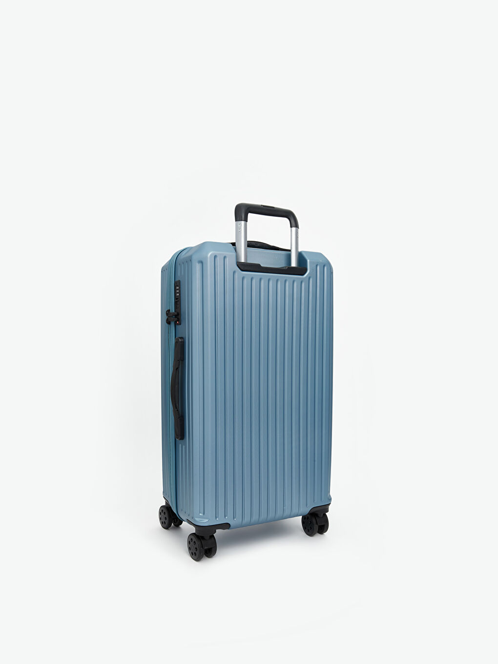 Yeşil Kilit Detaylı Küçük Boy Valiz-1