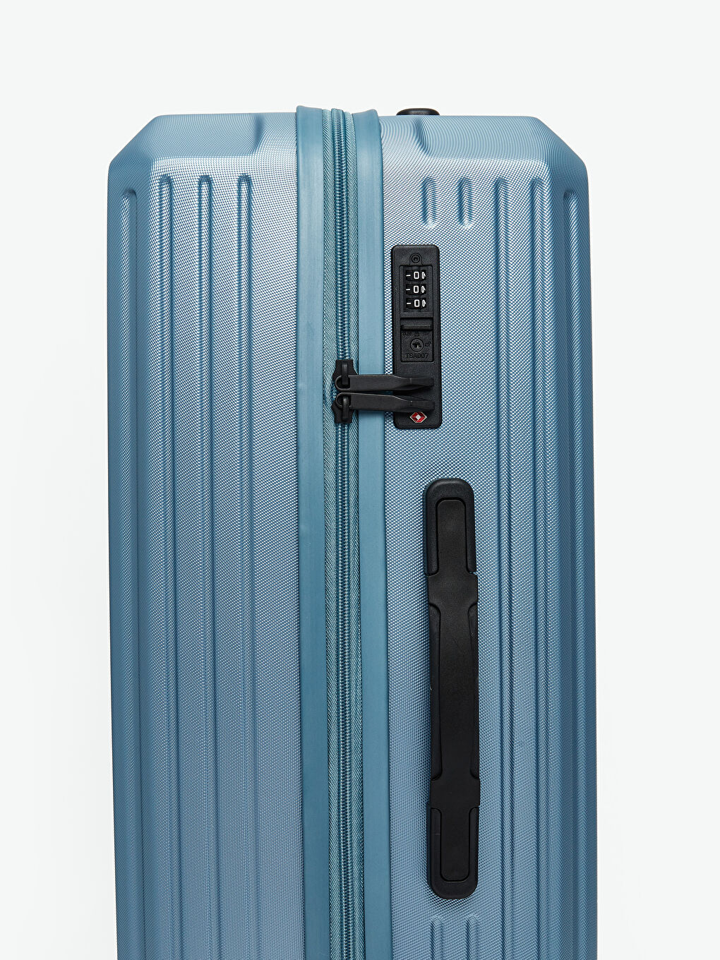 Yeşil Kilit Detaylı Küçük Boy Valiz-3