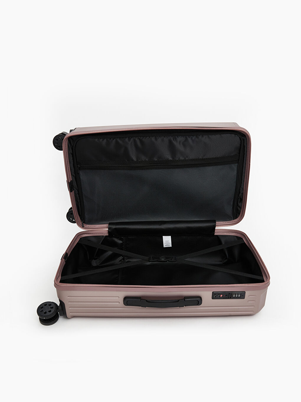 Mor Kilit Detaylı Küçük Boy Valiz-2