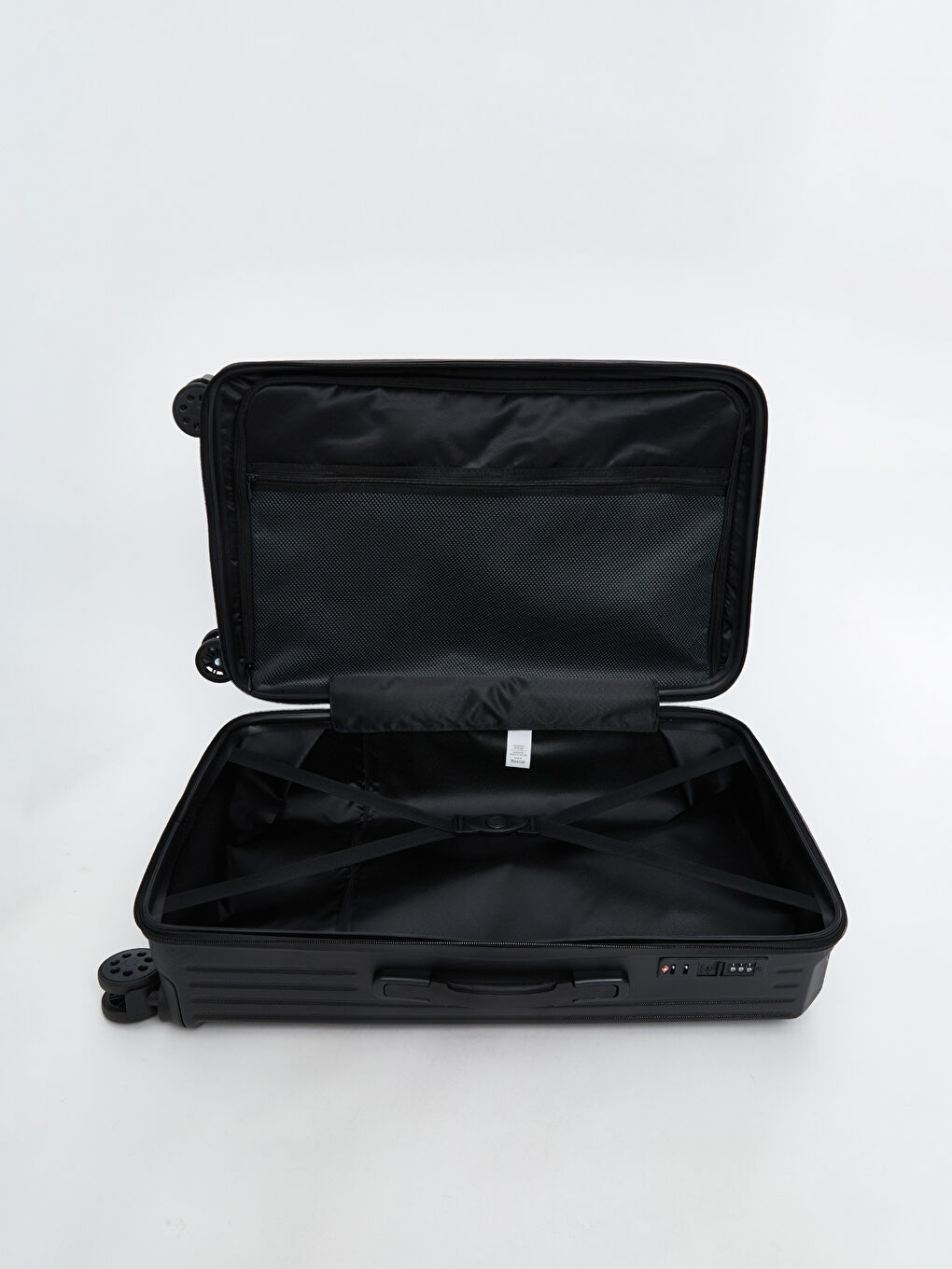 Siyah Kilit Detaylı Küçük Boy Valiz-3