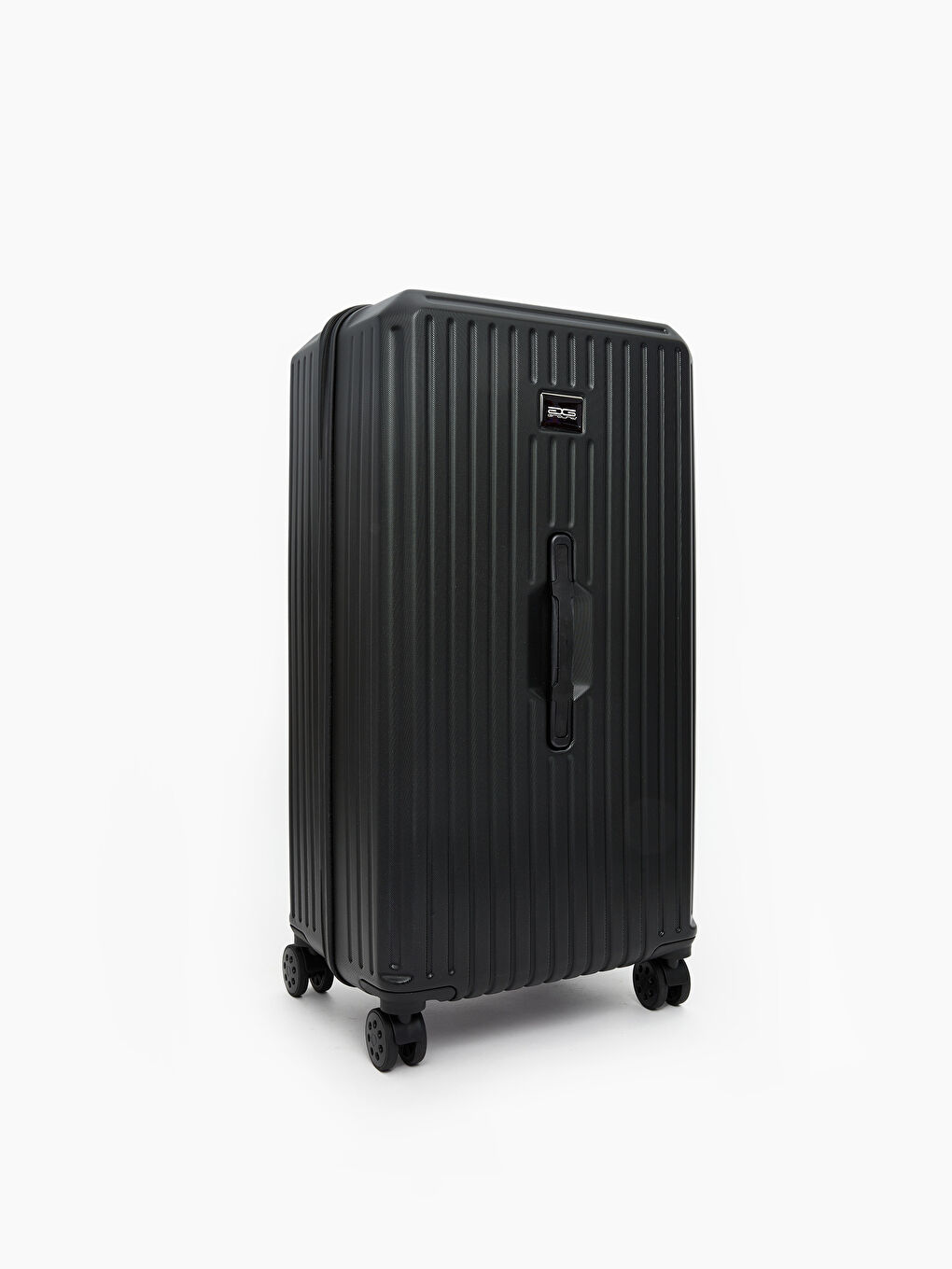 Siyah Kilit Detaylı Orta Boy Kadın Valiz