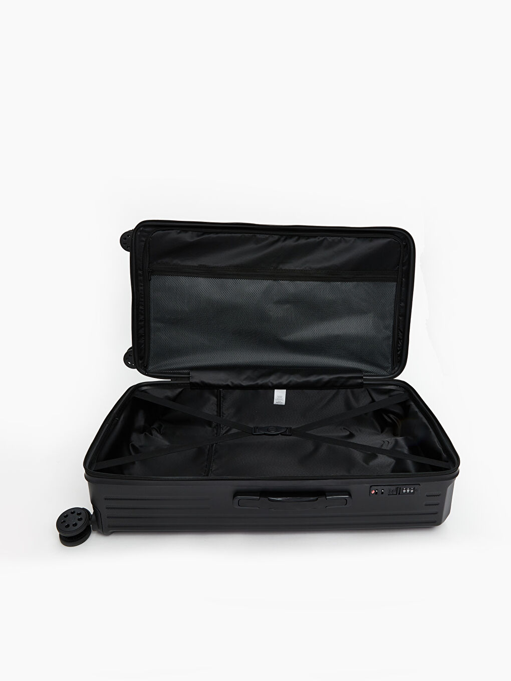 Siyah Kilit Detaylı Orta Boy Kadın Valiz-2