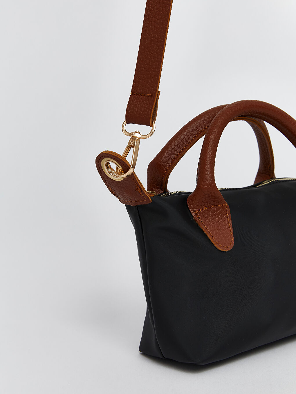 Siyah Çıkarılabilir Askılı Kız Çocuk Omuz Çantası-1