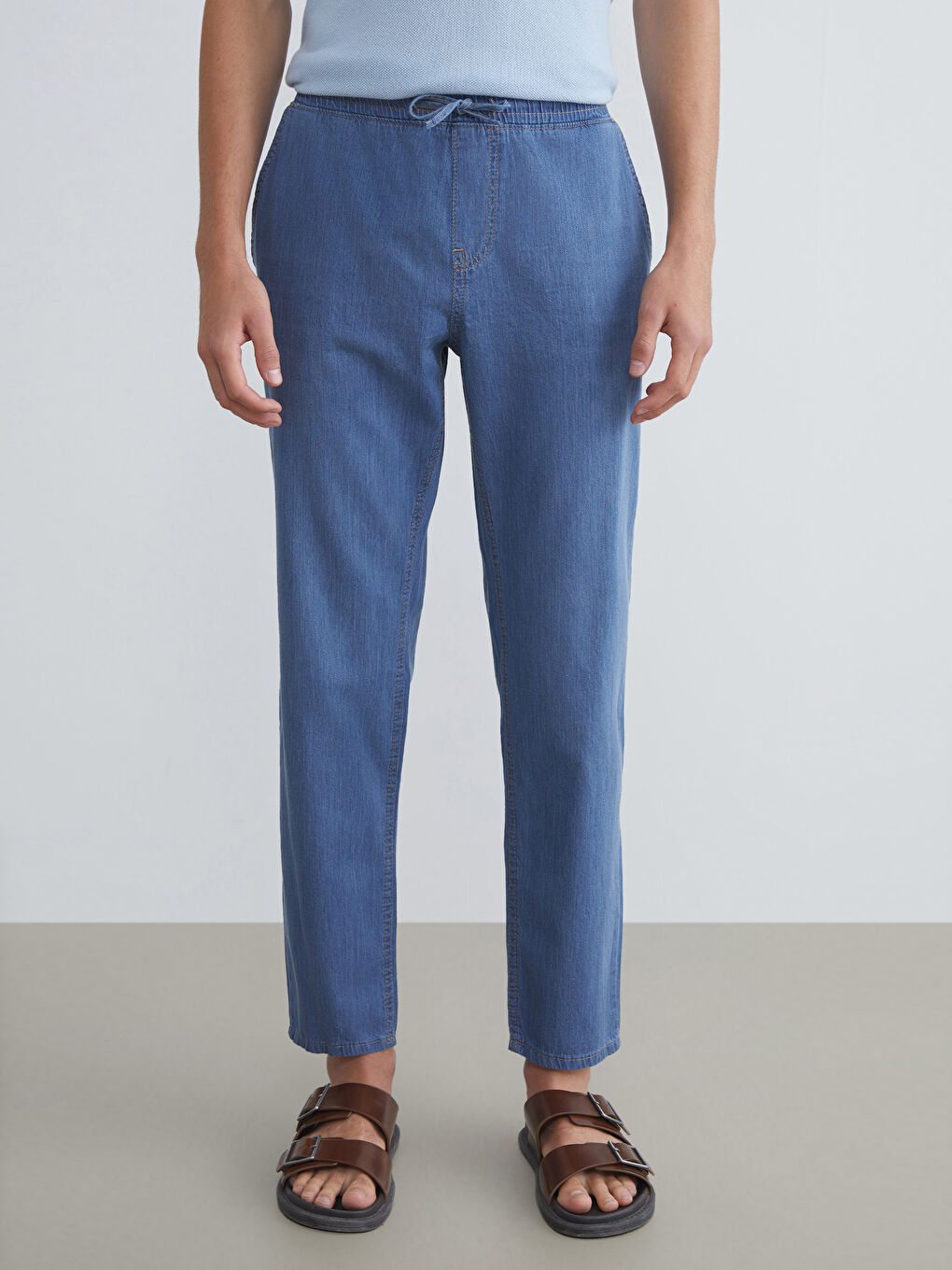 İndigo 700 Straight Fit Erkek Jean Pantolon-1