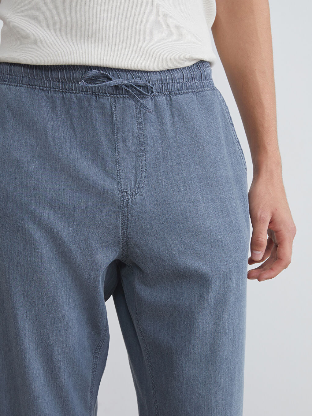 İndigo Loose Fit Erkek Jean Pantolon-2