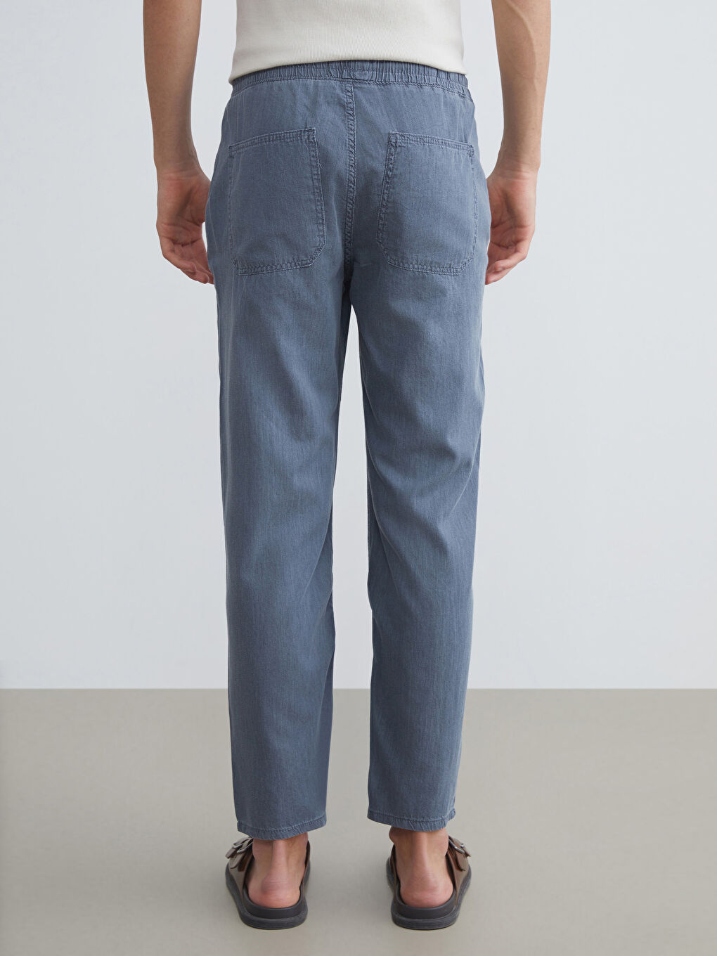 İndigo Loose Fit Erkek Jean Pantolon-3