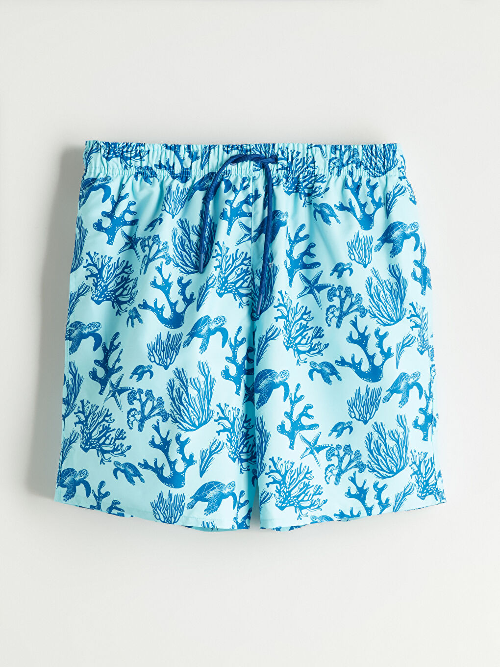 LCW SWIMWEAR Short Patterned Men's Swimming Shorts -S5RV29Z8-LQQ