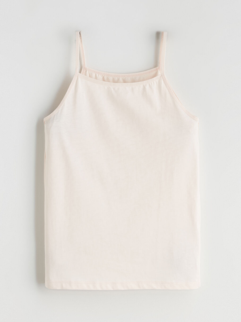 Pembe Kare Yaka Kız Çocuk Atlet