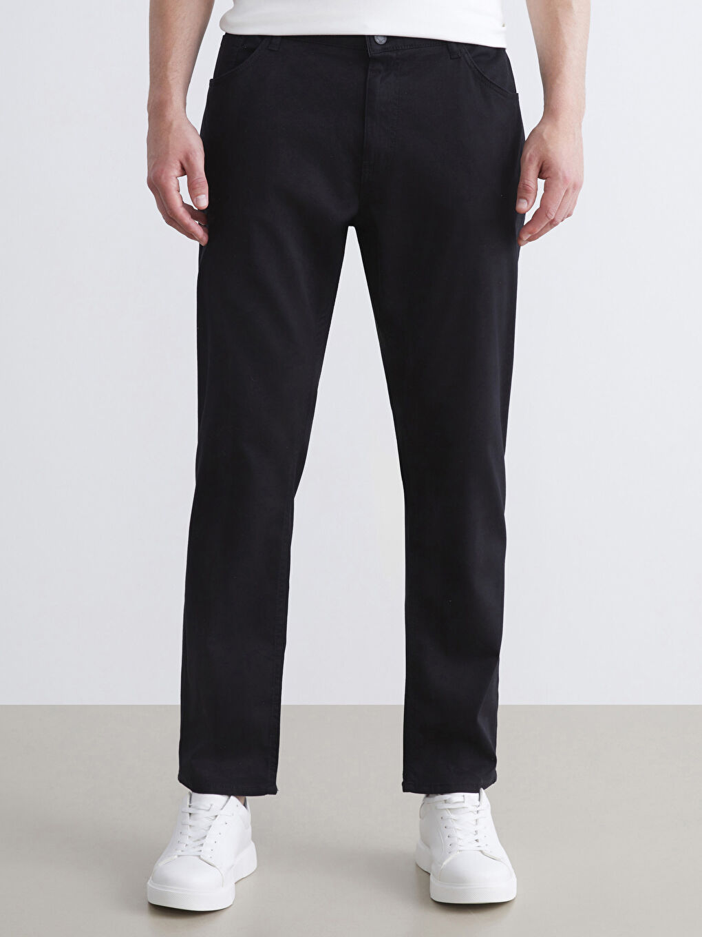 Siyah 779 Regular Fit Erkek Jean Pantolon-1